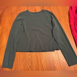 Lululemon Classic fit cotton blend long sleeve T-shirt